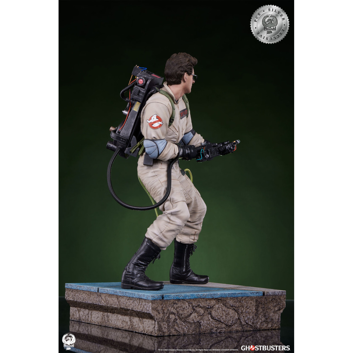 Premium Collectibles Studio PCS - Egon Spengler Silver Exclusive 1/4 - Ghostbusters - Ghostbusters