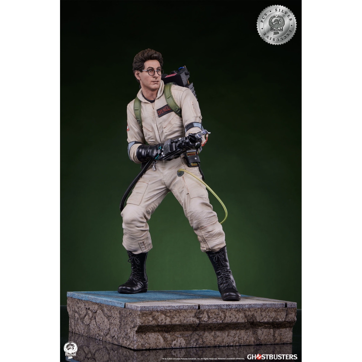 Premium Collectibles Studio PCS - Egon Spengler Silver Exclusive 1/4 - Ghostbusters - Ghostbusters