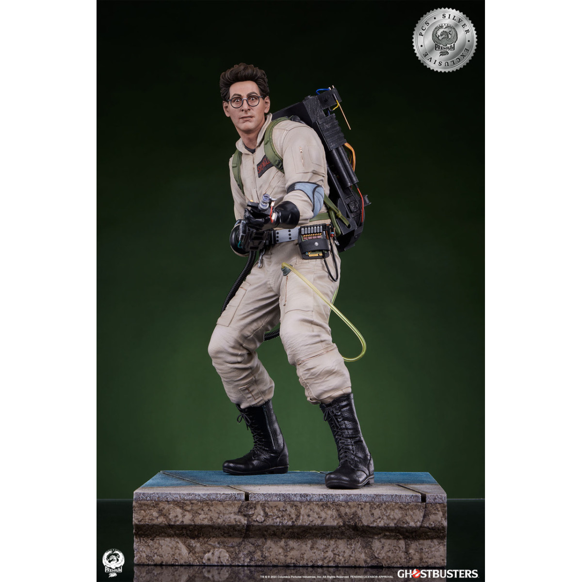 Premium Collectibles Studio PCS - Egon Spengler Silver Exclusive 1/4 - Ghostbusters - Ghostbusters