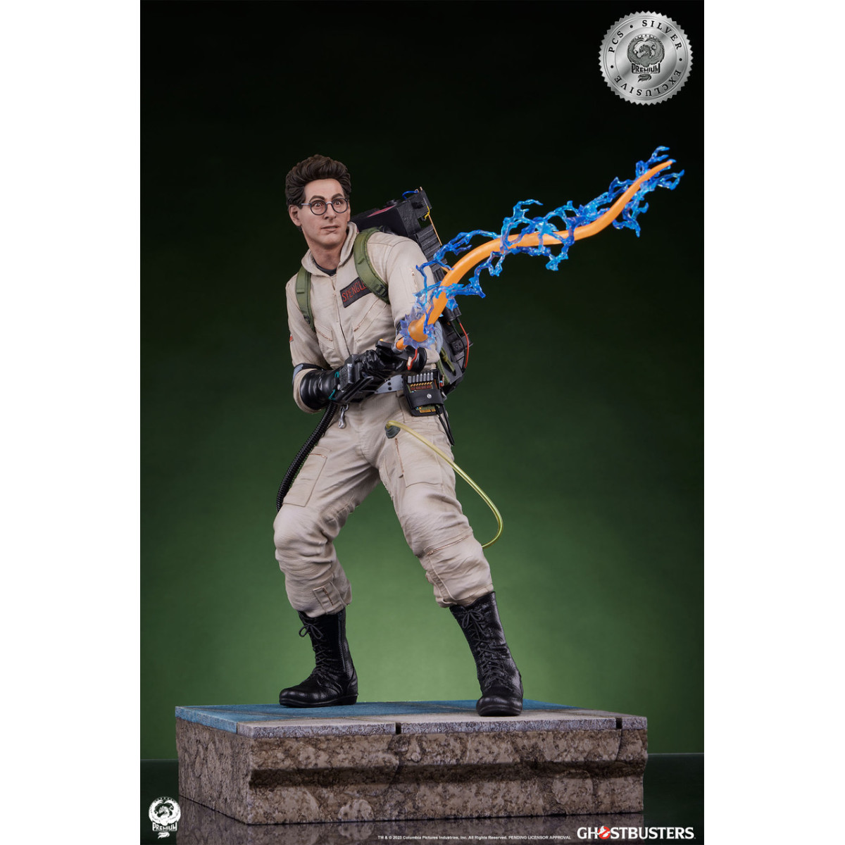 Premium Collectibles Studio PCS - Egon Spengler Silver Exclusive 1/4 - Ghostbusters - Ghostbusters