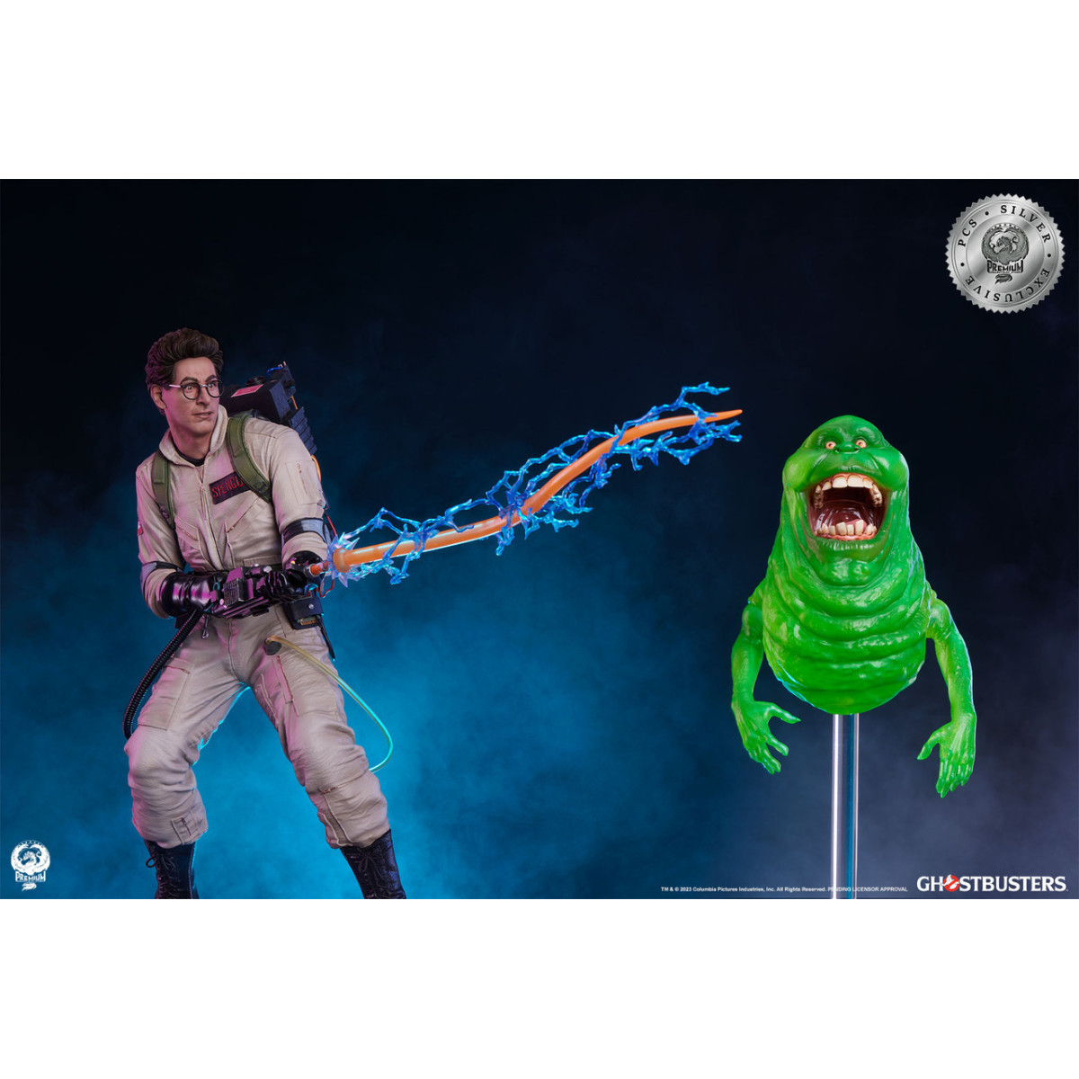 Premium Collectibles Studio PCS - Egon Spengler Silver Exclusive 1/4 - Ghostbusters - Ghostbusters