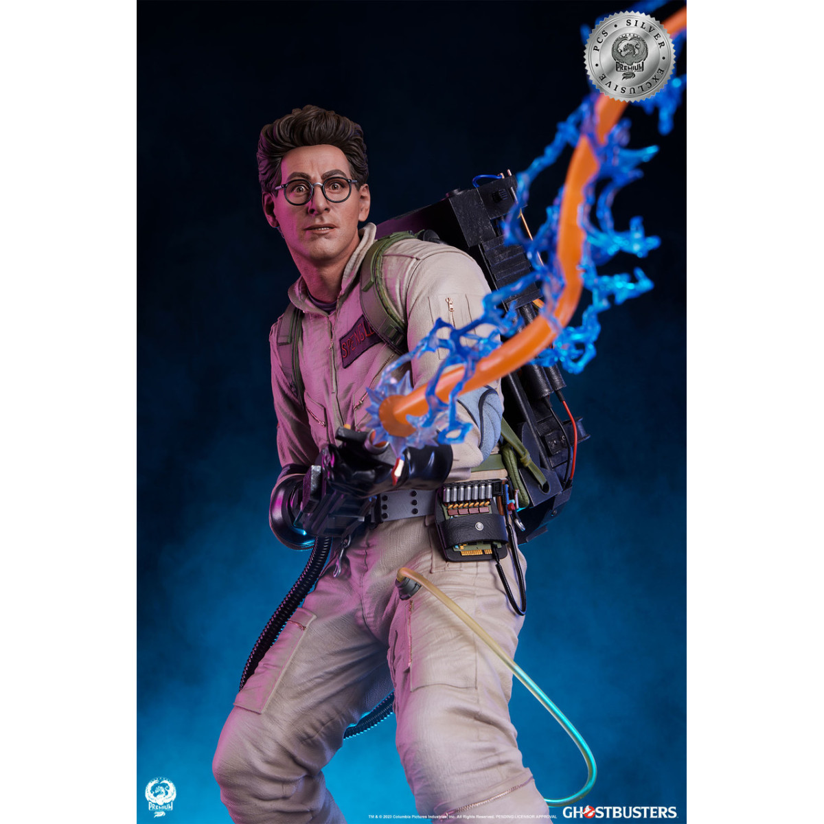 Premium Collectibles Studio PCS - Egon Spengler Silver Exclusive 1/4 - Ghostbusters - Ghostbusters