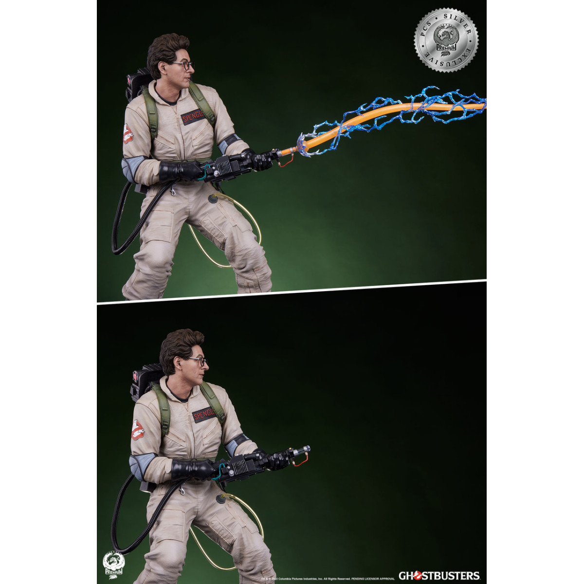 Premium Collectibles Studio PCS - Egon Spengler Silver Exclusive 1/4 - Ghostbusters - Ghostbusters