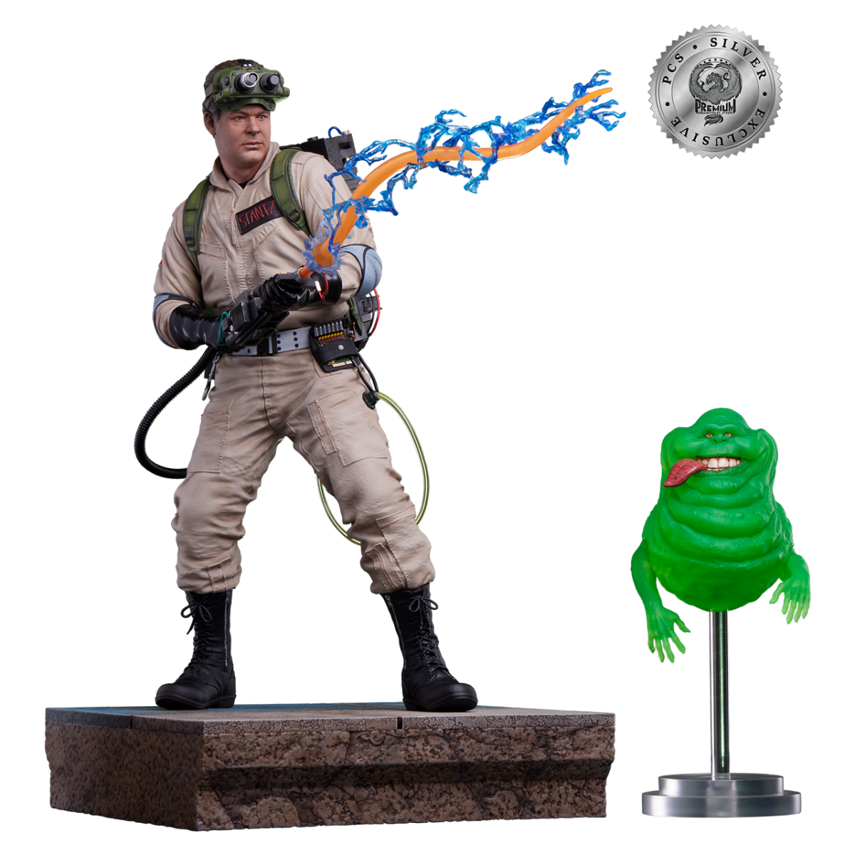 Premium Collectibles Studio PCS - Ray Stantz Silver Exclusive 1/4 - Ghostbusters - Ghostbusters