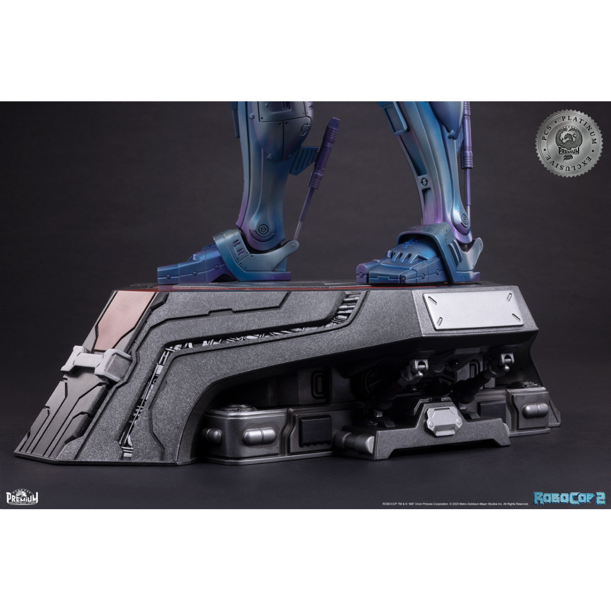 Premium Collectibles Studio PCS ROBOCOP 2 Platinum Exclusive Statue 1/3