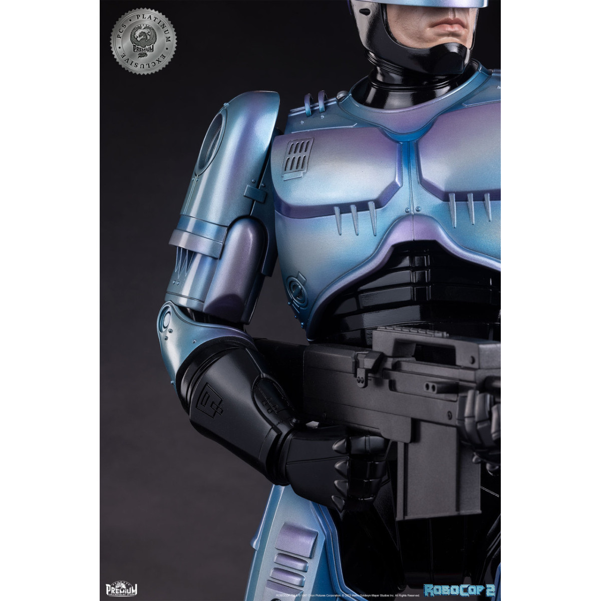 Premium Collectibles Studio PCS ROBOCOP 2 Platinum Exclusive Statue 1/3