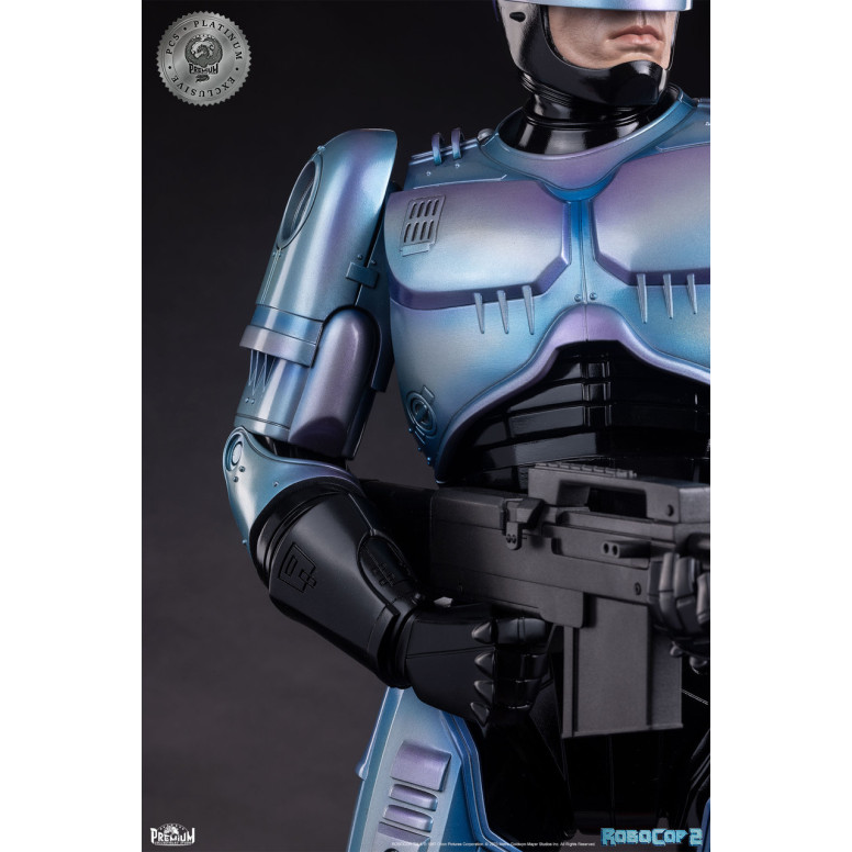 Premium Collectibles Studio PCS ROBOCOP 2 Platinum Exclusive Statue 1/3