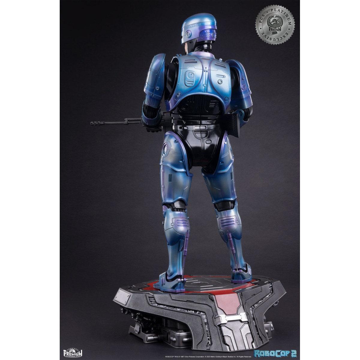 Premium Collectibles Studio PCS ROBOCOP 2 Platinum Exclusive Statue 1/3