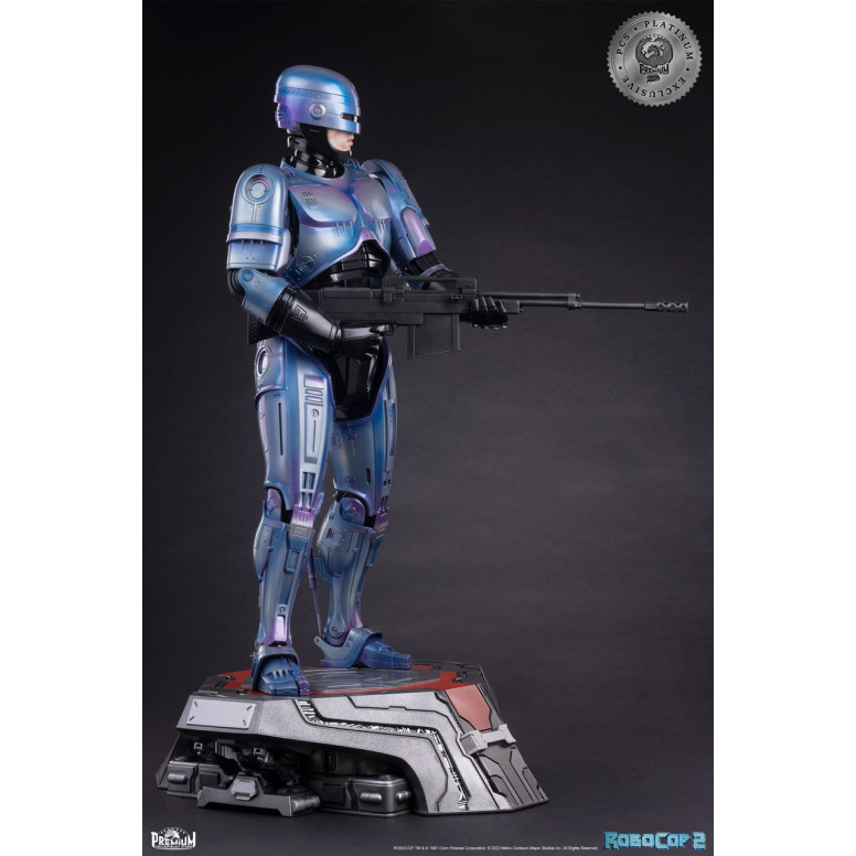 Premium Collectibles Studio PCS ROBOCOP 2 Platinum Exclusive Statue 1/3