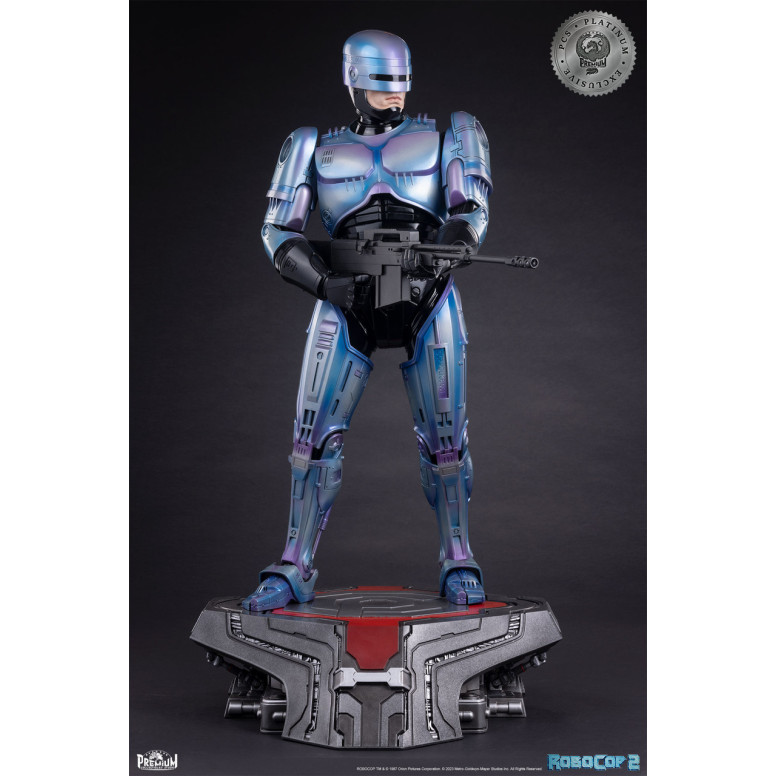 Premium Collectibles Studio PCS ROBOCOP 2 Platinum Exclusive Statue 1/3