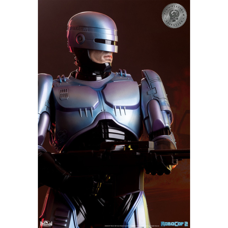 Premium Collectibles Studio PCS ROBOCOP 2 Platinum Exclusive Statue 1/3