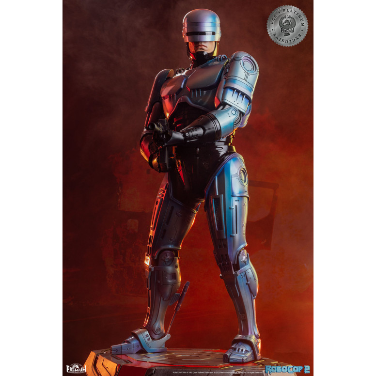 Premium Collectibles Studio PCS ROBOCOP 2 Platinum Exclusive Statue 1/3