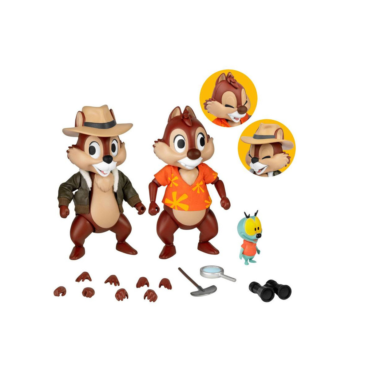 Beast Kingdom Disney - Tic et Tac, les rangers du risque - Dynamic Action Heroes 1/9 - Chip & Dale