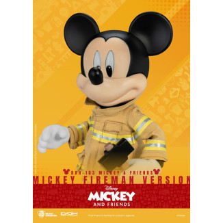 Beast Kingdom - Mickey & Friends - Mickey Fireman Ver. figurine Dynamic Action Heroes 1/9