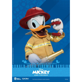 Beast Kingdom - Mickey & Friends - Donald Duck Fireman Ver. action figure Dynamic Action Heroes 1/9