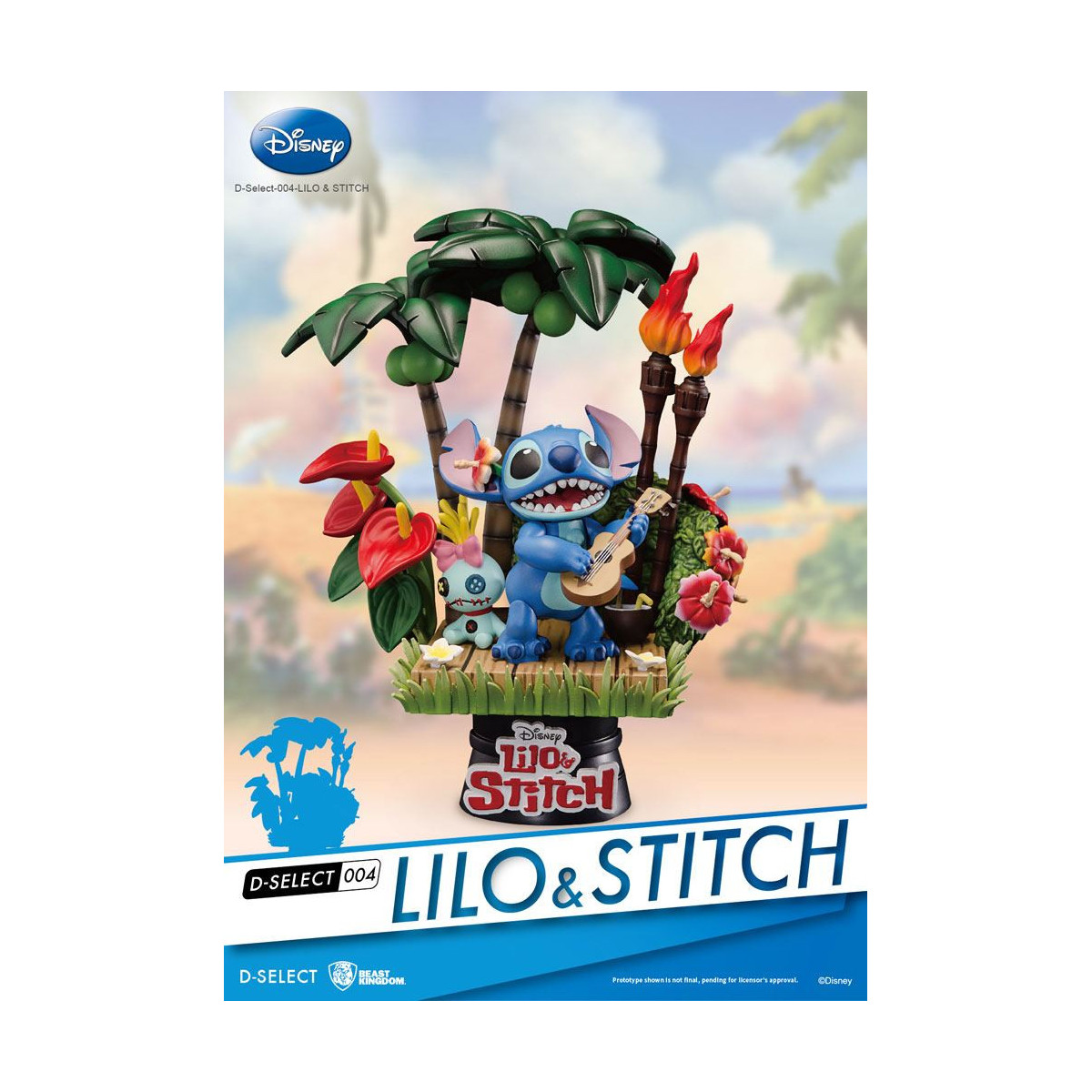 Beast Kingdom Disney Lilo & Stitch - Stitch - D-Stage