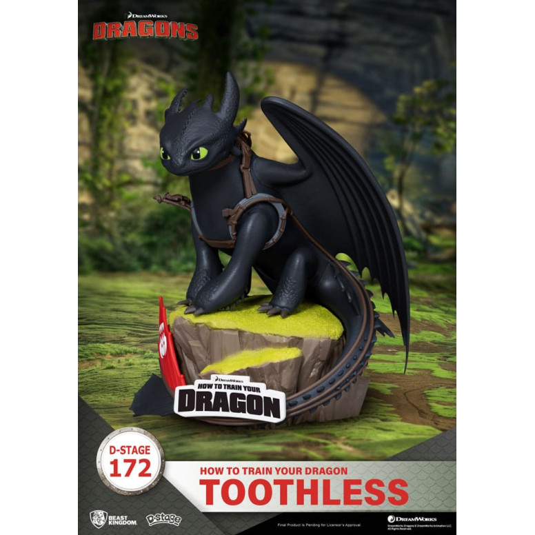 Beast Kingdom How to train your Dragon - Toothless- D-Stage