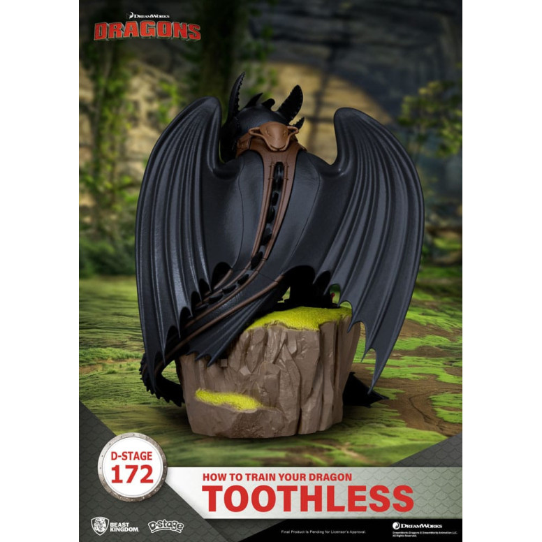 Beast Kingdom How to train your Dragon - Toothless- D-Stage