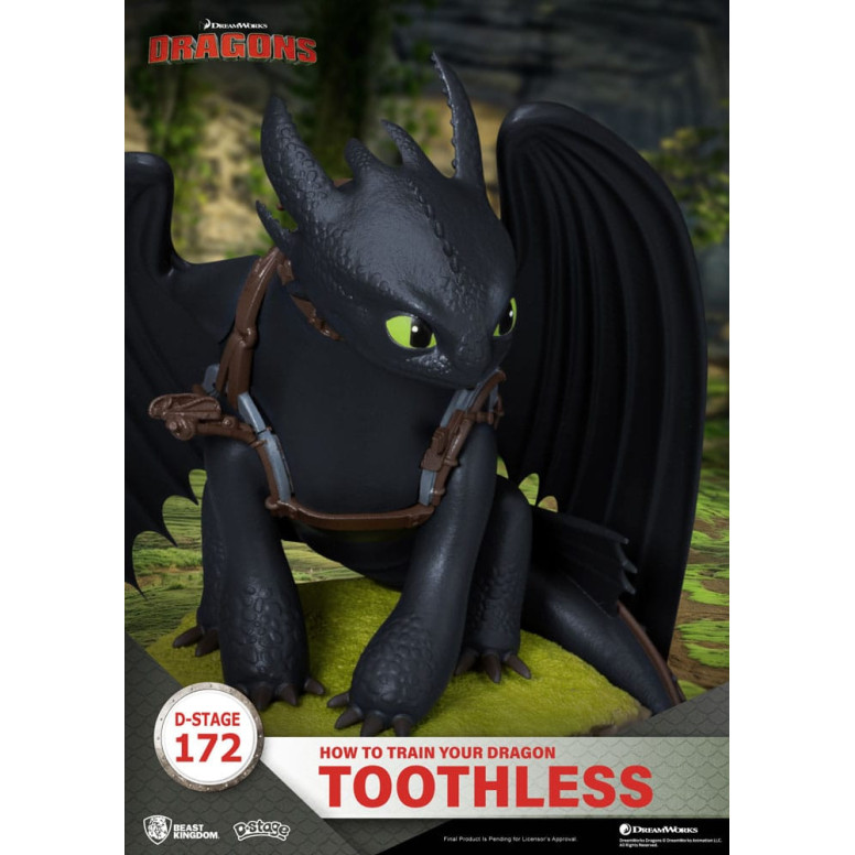 Beast Kingdom How to train your Dragon - Toothless- D-Stage