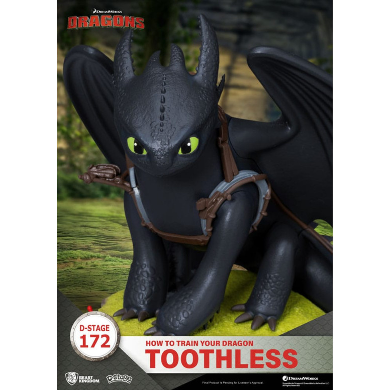 Beast Kingdom How to train your Dragon - Toothless- D-Stage