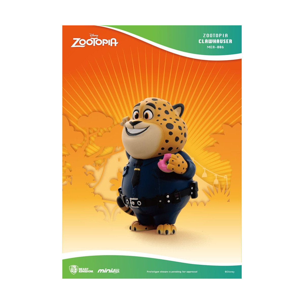 Beast Kingdom - Mini Egg Attack - Zootopia - Zootopie - set of 6 mini figures