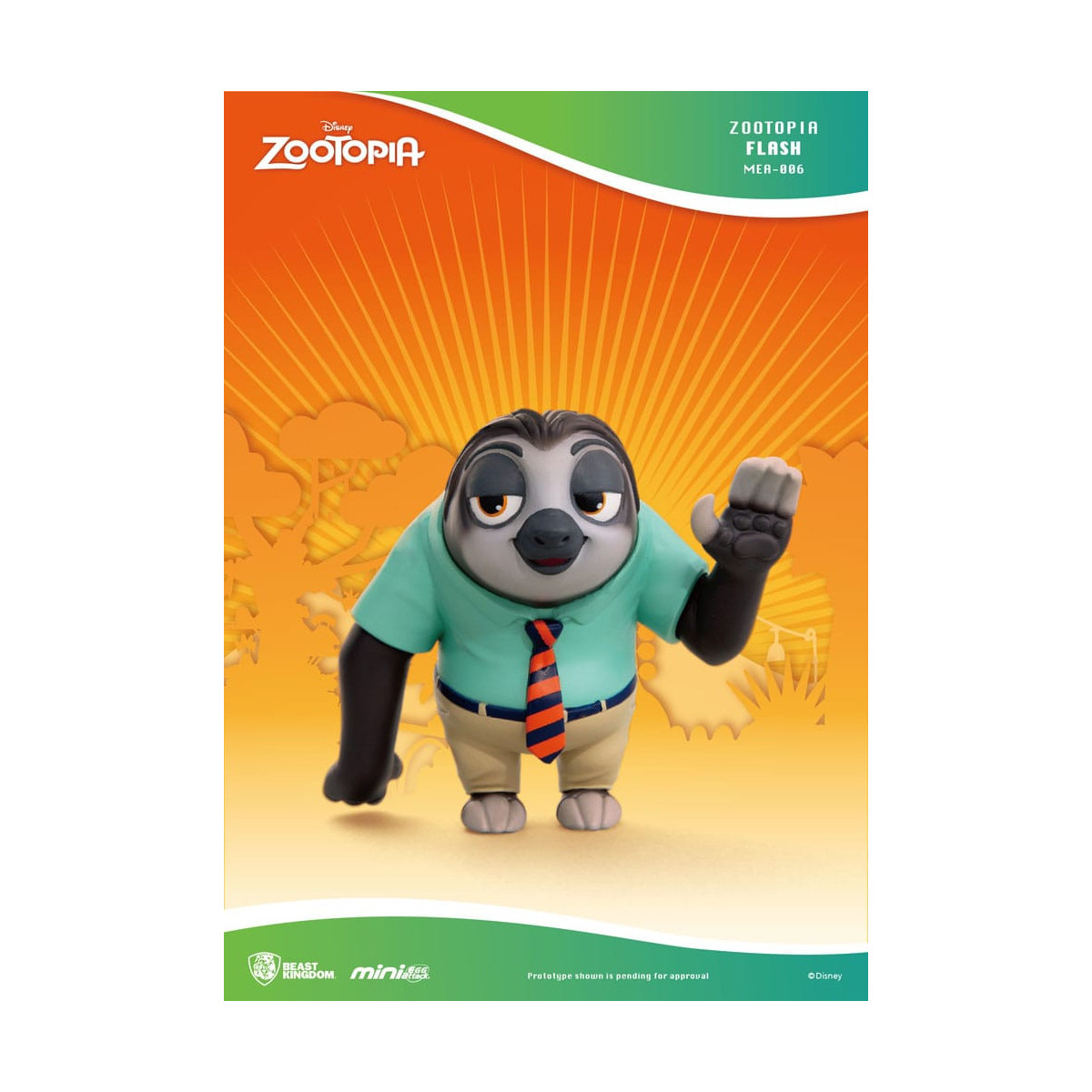 Beast Kingdom - Mini Egg Attack - Zootopia - Zootopie - set of 6 mini figures