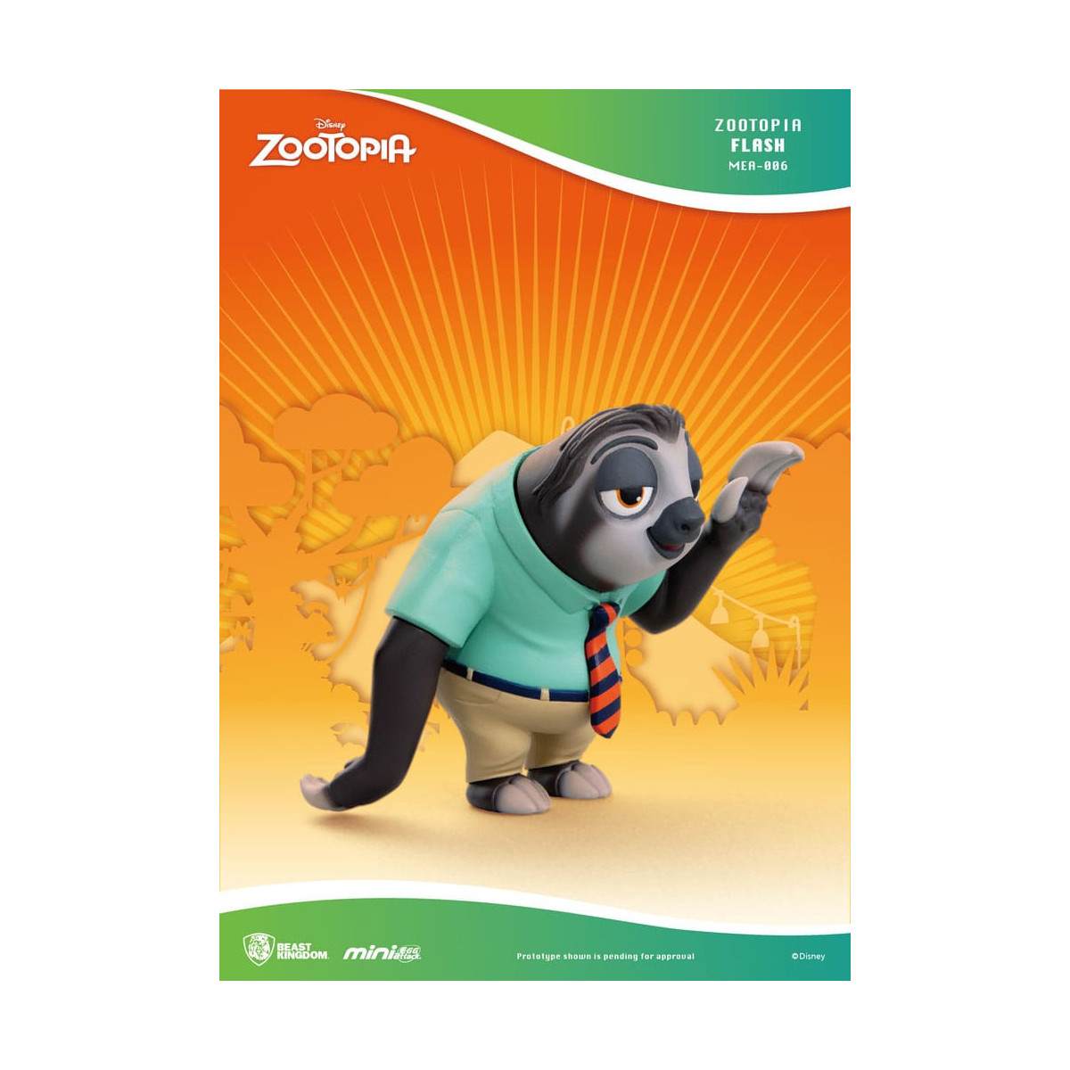 Beast Kingdom - Mini Egg Attack - Zootopia - Zootopie - set of 6 mini figures