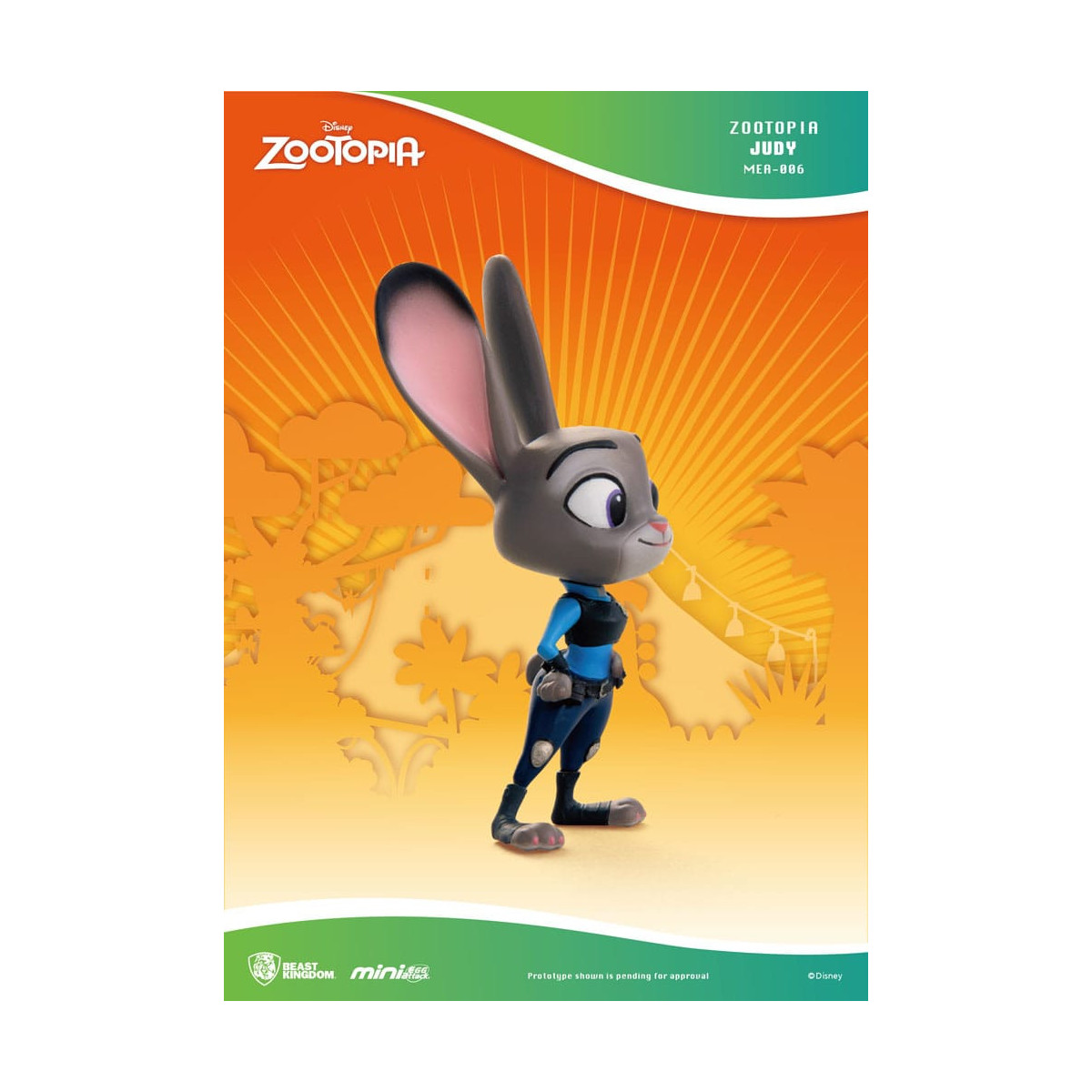 Beast Kingdom - Mini Egg Attack - Zootopia - Zootopie - set of 6 mini figures