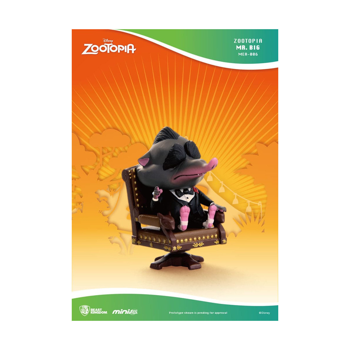 Beast Kingdom - Mini Egg Attack - Zootopia - Zootopie - set of 6 mini figures