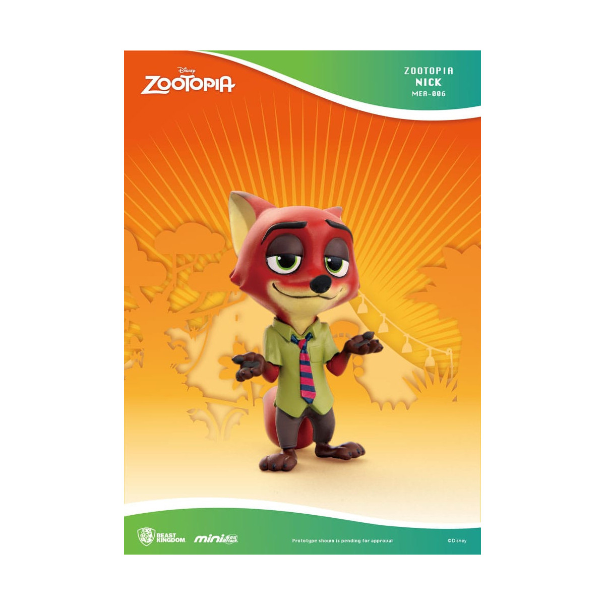 Beast Kingdom - Mini Egg Attack - Zootopia - Zootopie - set of 6 mini figures