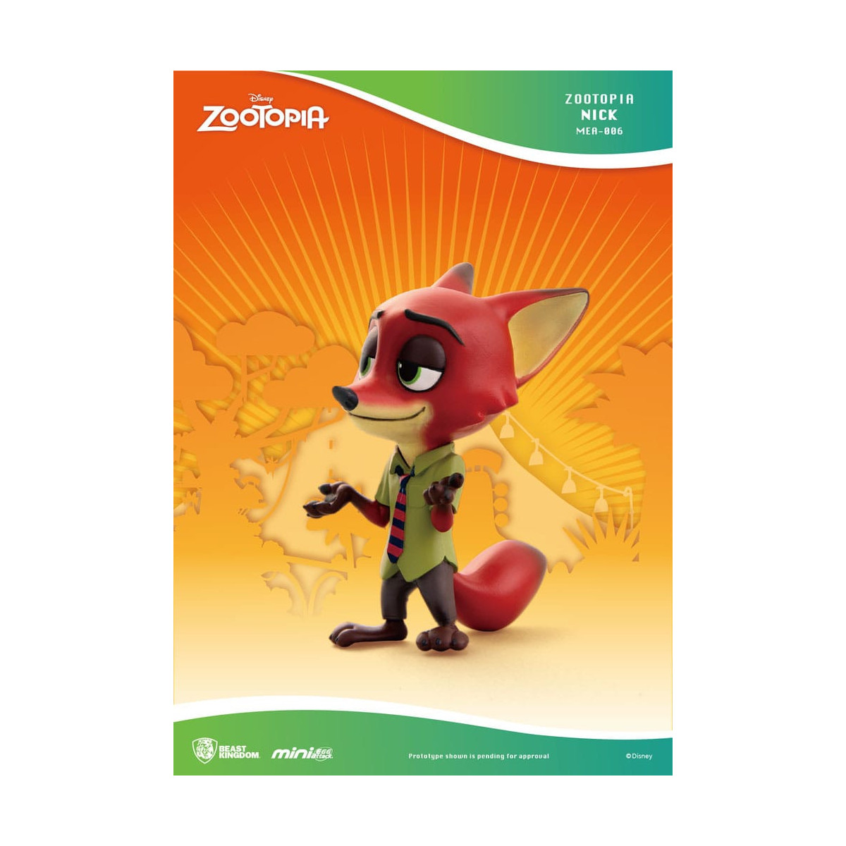 Beast Kingdom - Mini Egg Attack - Zootopia - Zootopie - set of 6 mini figures
