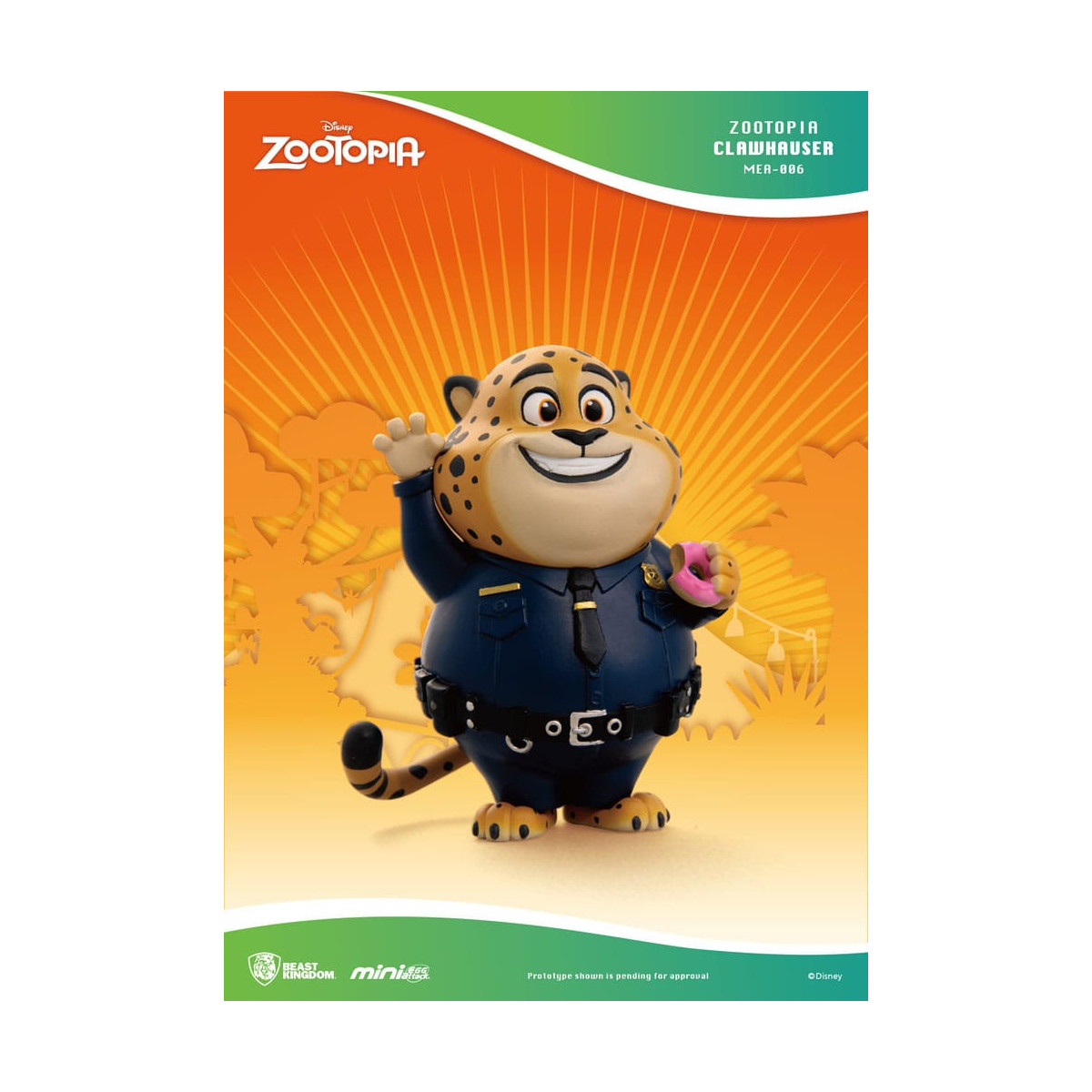 Beast Kingdom - Mini Egg Attack - Zootopia - Zootopie - set of 6 mini figures