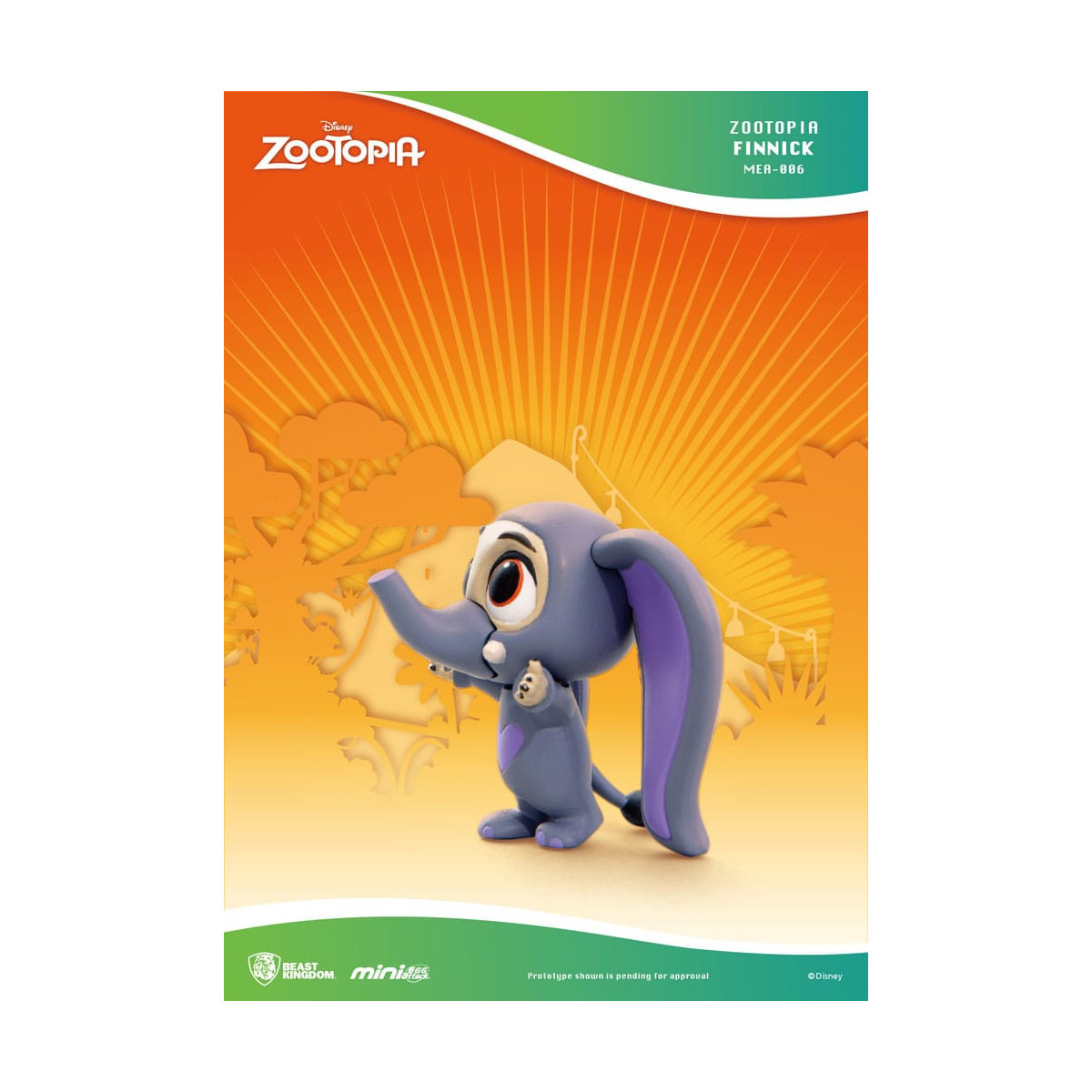 Beast Kingdom - Mini Egg Attack - Zootopia - Zootopie - set of 6 mini figures