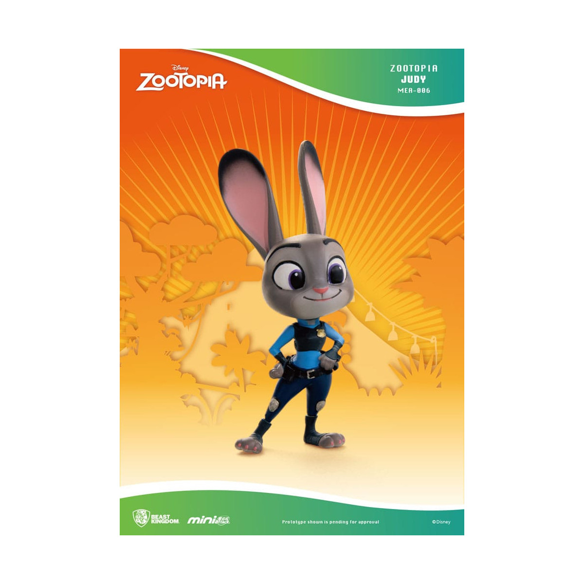 Beast Kingdom - Mini Egg Attack - Zootopia - Zootopie - set of 6 mini figures