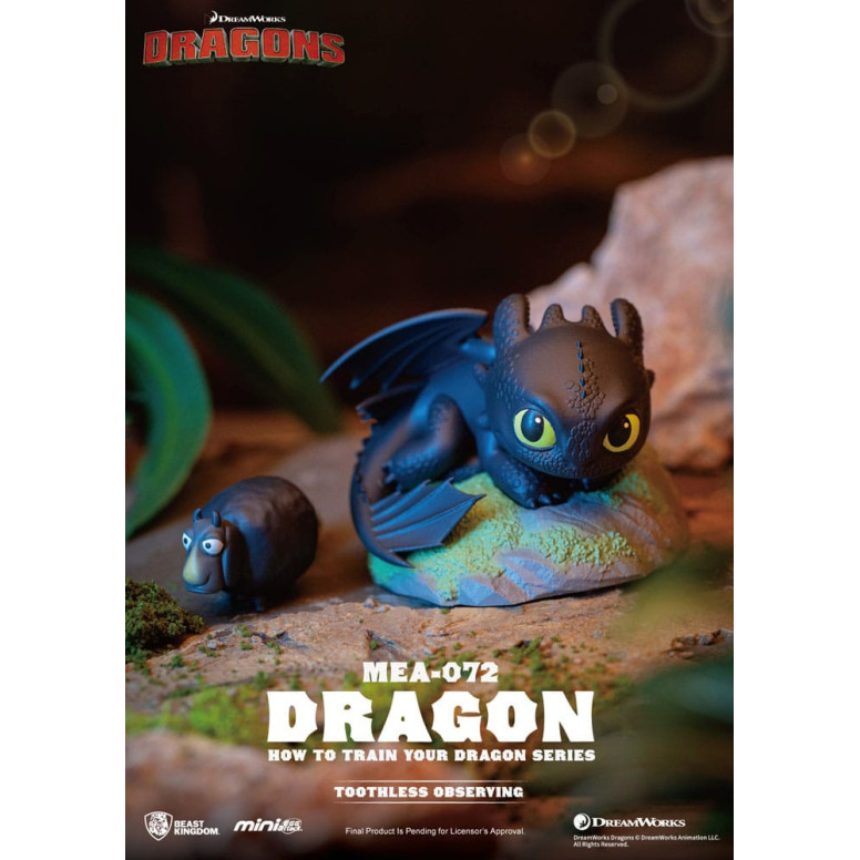 Beast Kingdom - Mini Egg Attack - How to train your Dragon - set of 6 mini-figures