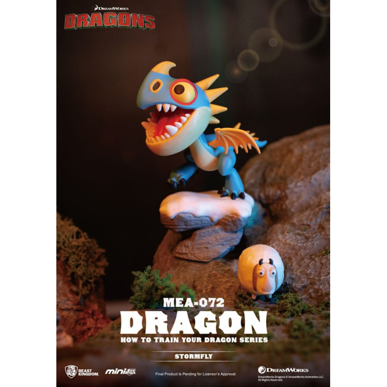 Beast Kingdom - Mini Egg Attack - How to train your Dragon - set of 6 mini-figures