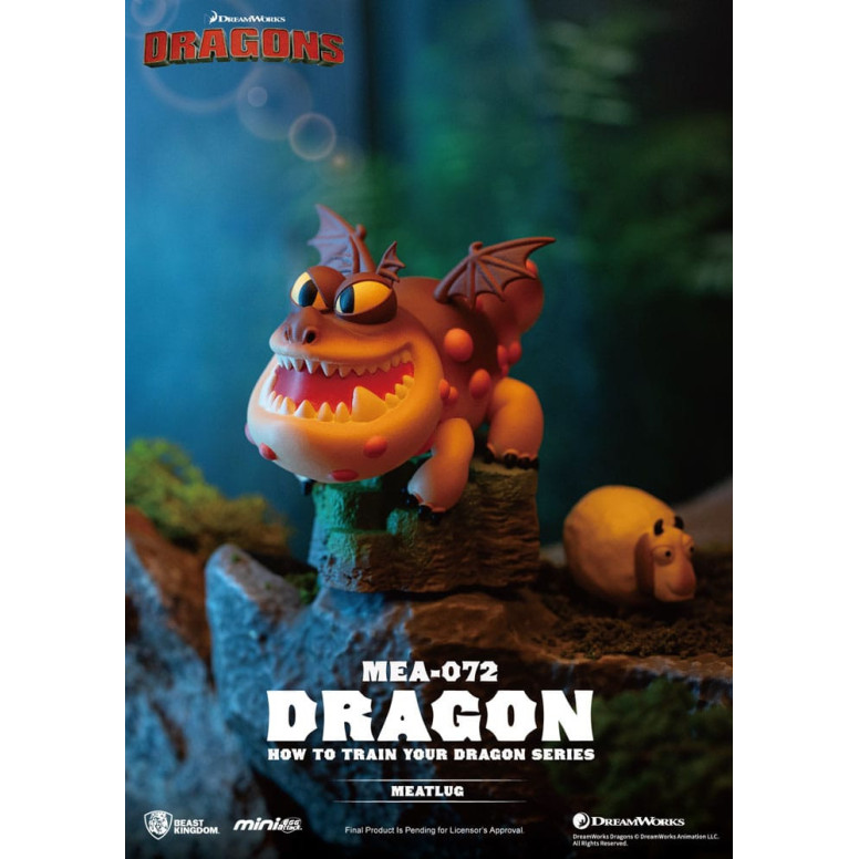 Beast Kingdom - Mini Egg Attack - How to train your Dragon - set of 6 mini-figures