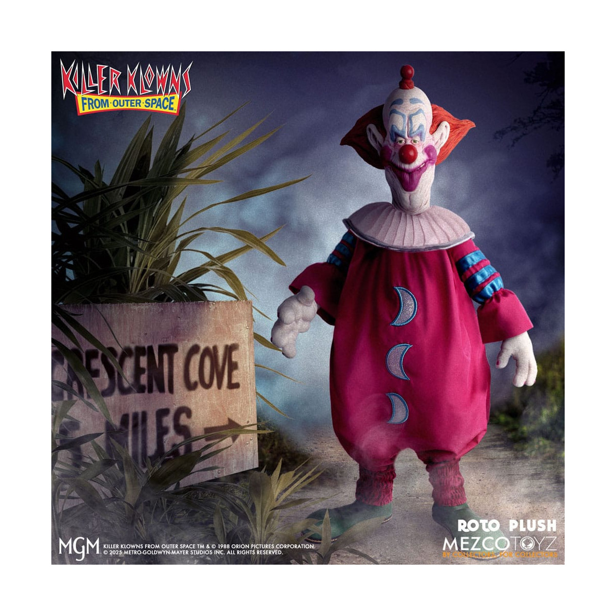 Mezco - Les Clowns tueurs venus d'ailleurs - Roto Doll SLIM - Mega Designer Series Killer Klowns from Outer Space