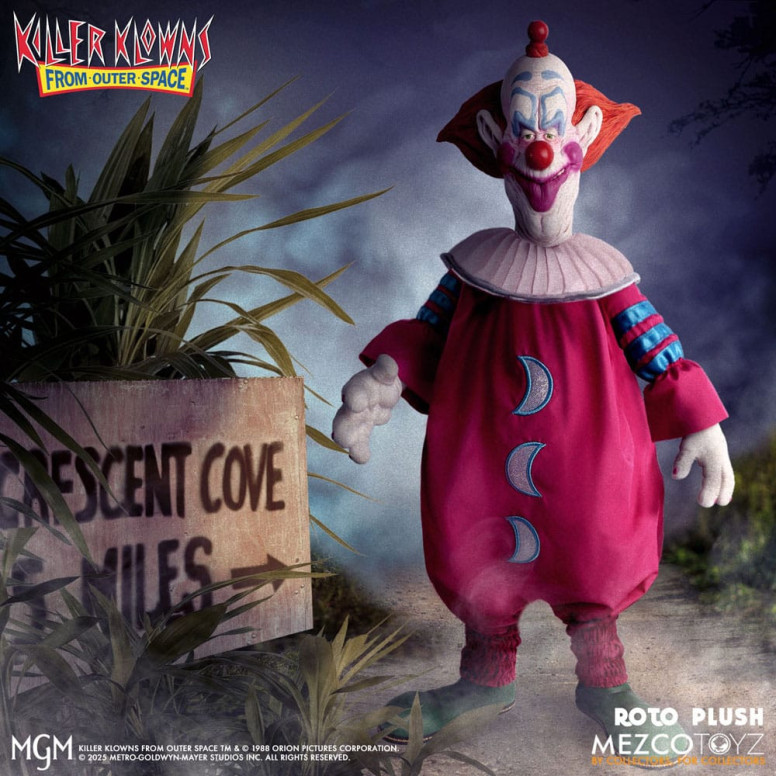Mezco - Les Clowns tueurs venus d'ailleurs - Roto Doll SLIM - Mega Designer Series Killer Klowns from Outer Space