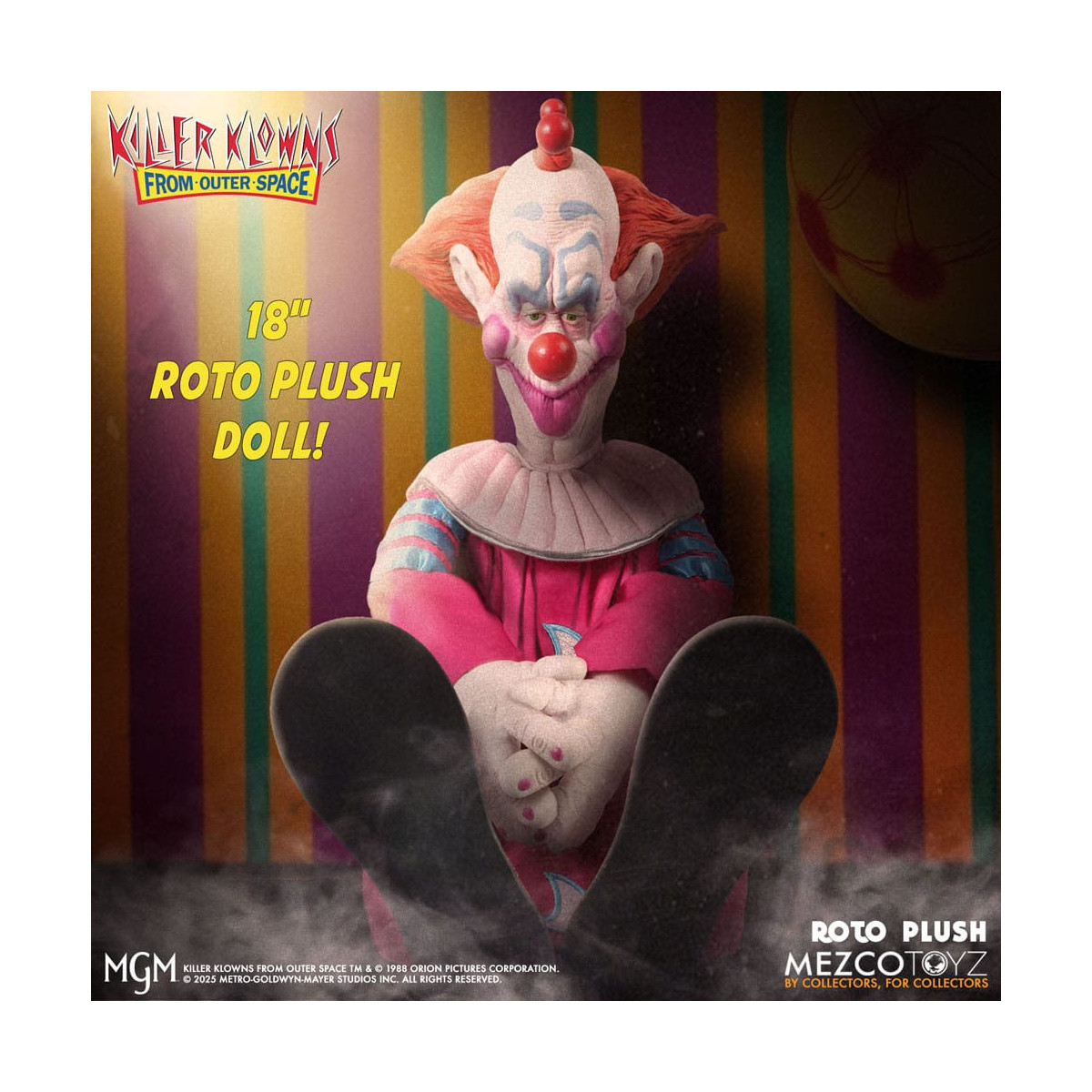 Mezco - Les Clowns tueurs venus d'ailleurs - Roto Doll SLIM - Mega Designer Series Killer Klowns from Outer Space