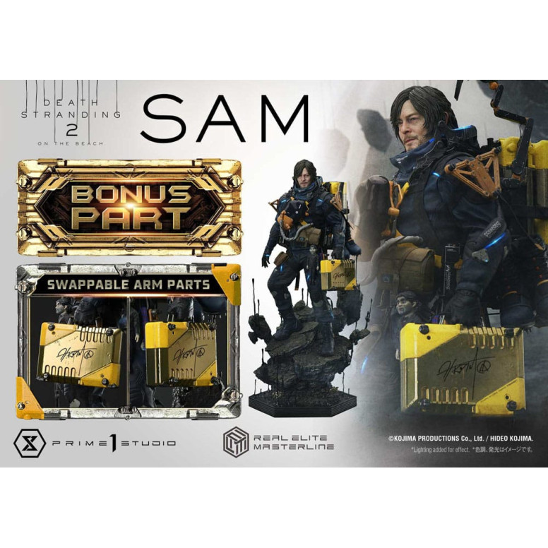 Prime 1 Studio -Death Stranding 2: On the Beach - Sam Deluxe Bonus Version Real Elite Masterline Series 1/3