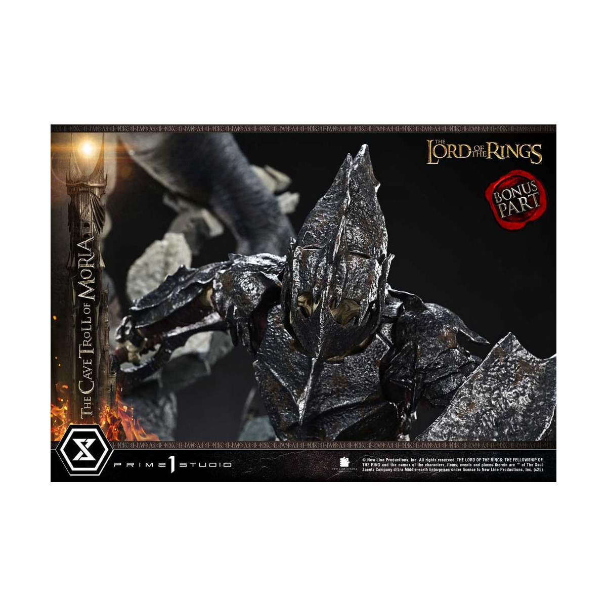 Prime 1 Studio - Cave Troll of Moria Bonus Version - The Lord of the Rings Premium Masterline Series 1/6