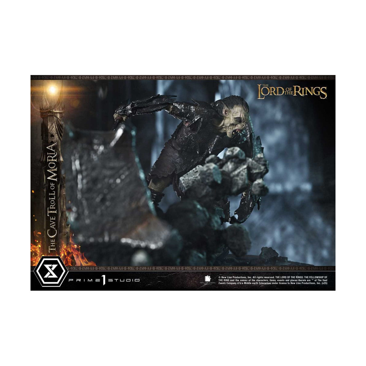 Prime 1 Studio - Cave Troll of Moria Bonus Version - The Lord of the Rings Premium Masterline Series 1/6