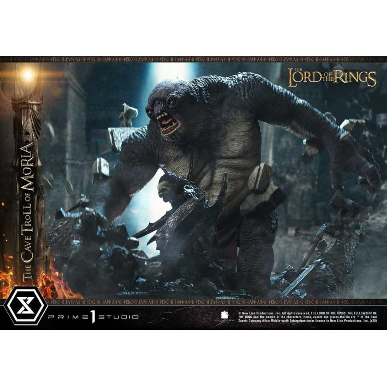 Prime 1 Studio - Cave Troll of Moria Bonus Version - The Lord of the Rings Premium Masterline Series 1/6