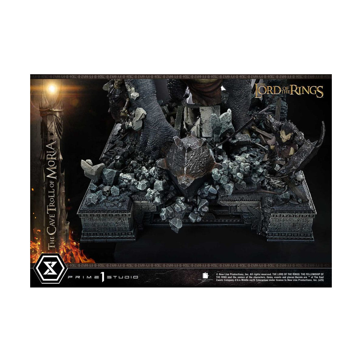 Prime 1 Studio - Cave Troll of Moria Bonus Version - The Lord of the Rings Premium Masterline Series 1/6