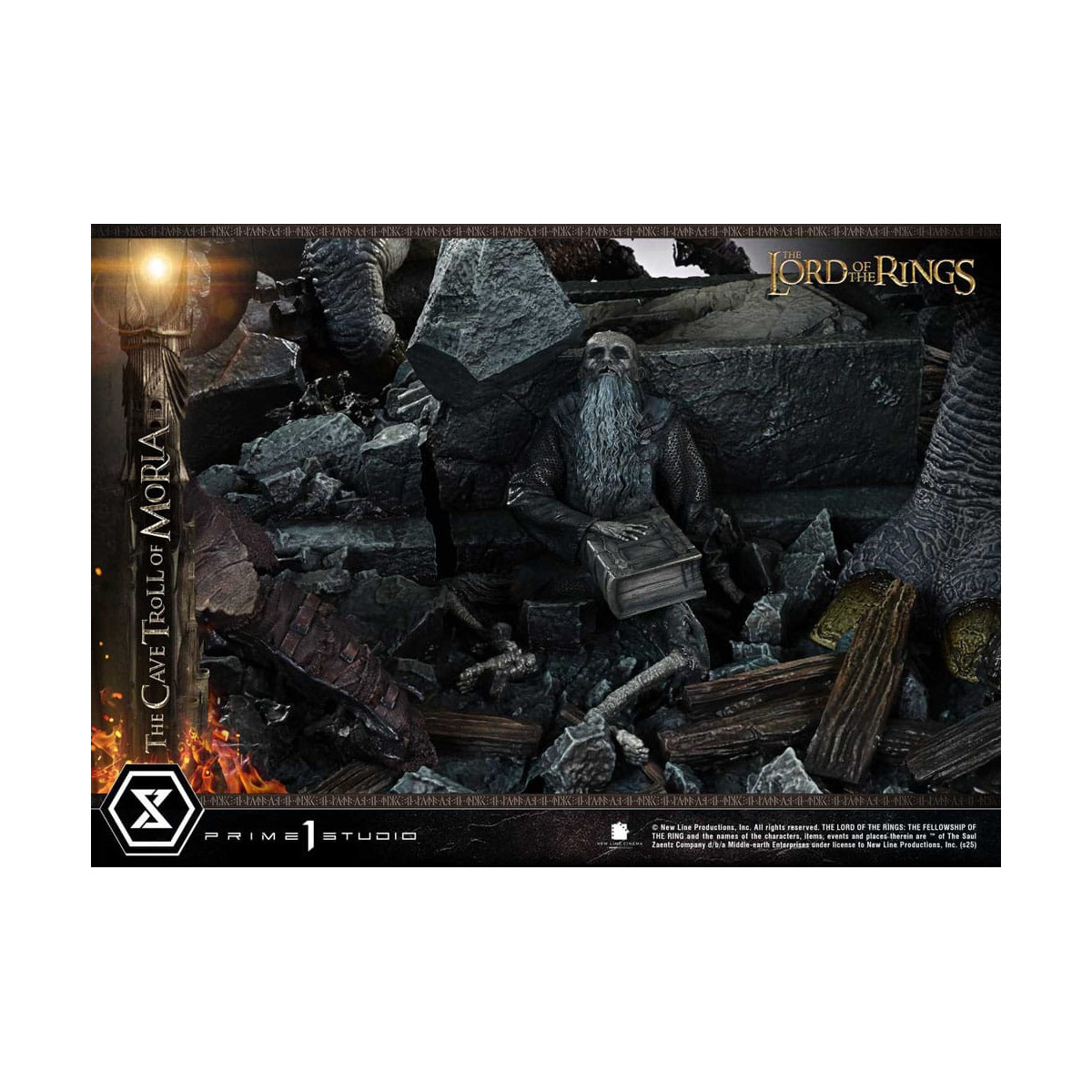 Prime 1 Studio - Cave Troll of Moria Bonus Version - The Lord of the Rings Premium Masterline Series 1/6