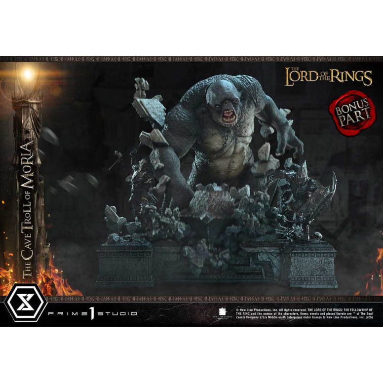 Prime 1 Studio - Cave Troll of Moria Bonus Version - The Lord of the Rings Premium Masterline Series 1/6