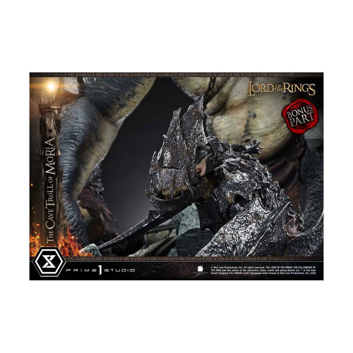 Prime 1 Studio - Cave Troll of Moria Bonus Version - The Lord of the Rings Premium Masterline Series 1/6