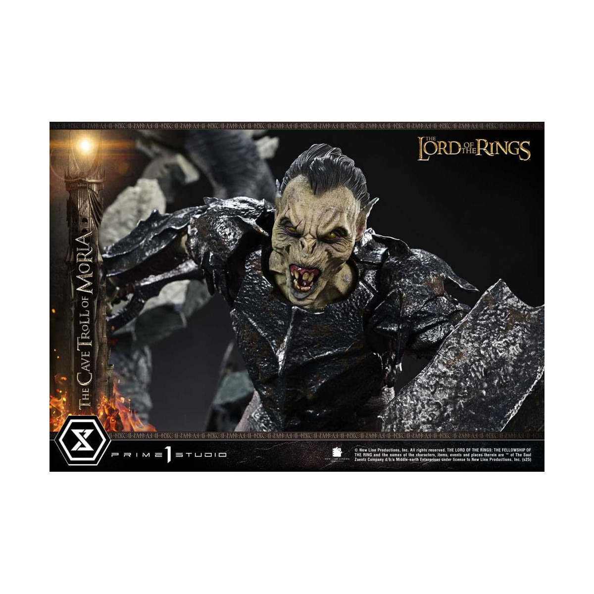 Prime 1 Studio - Cave Troll of Moria Bonus Version - The Lord of the Rings Premium Masterline Series 1/6