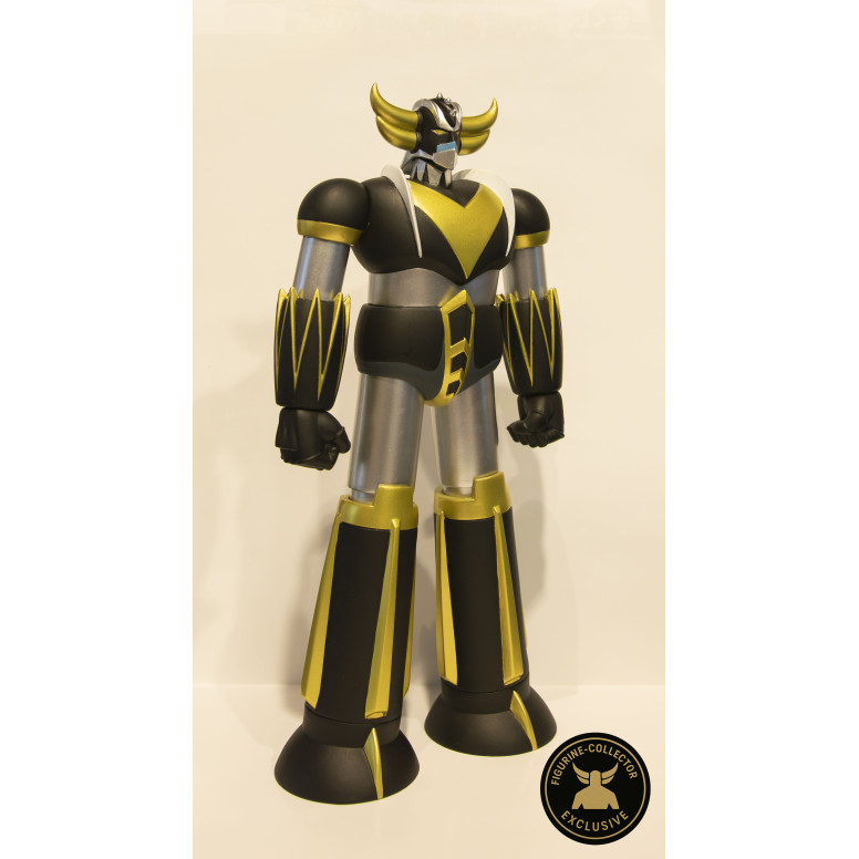 HL Pro - Goldorak Black & Gold Exclusive Figurine-Collector - Jumbo Machinder - Shogun Warrior Ufo Robot Grendizer